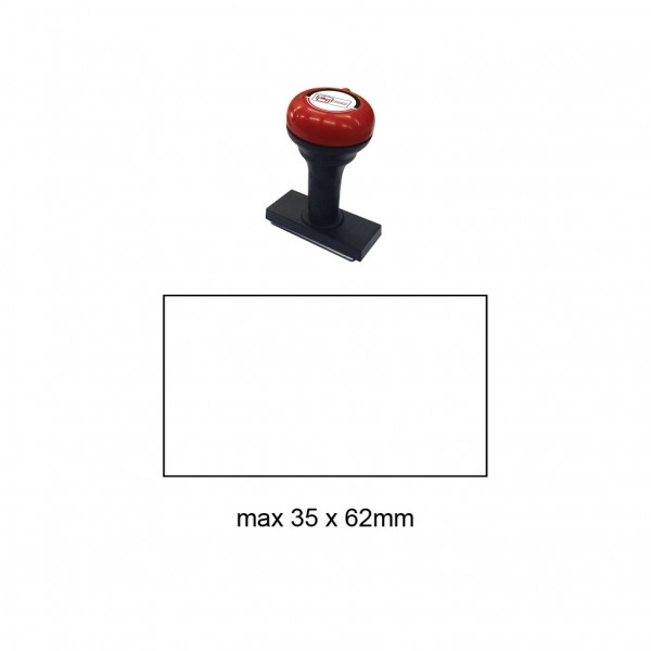 Hand Stamp MS3562R , 35x62mm